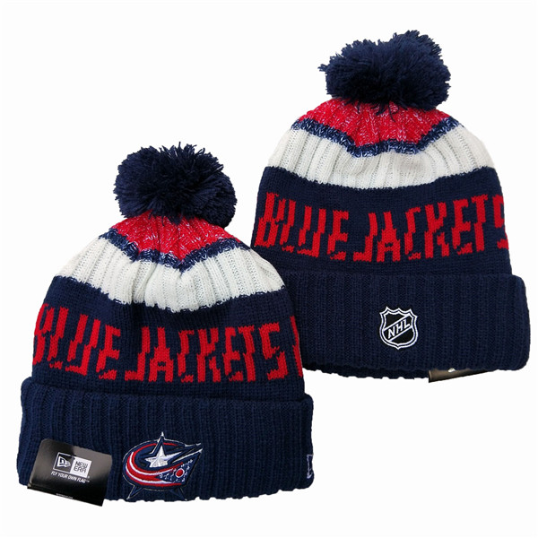 Columbus Blue Jackets Knits Hats 001 - Click Image to Close